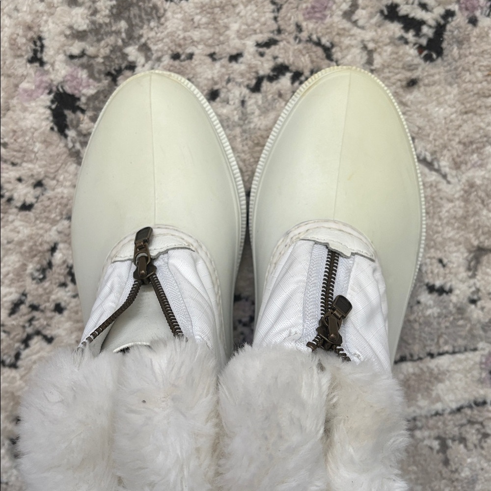 Baffin White Winter Ankle  Boots Size 6 - Picture 10 of 11